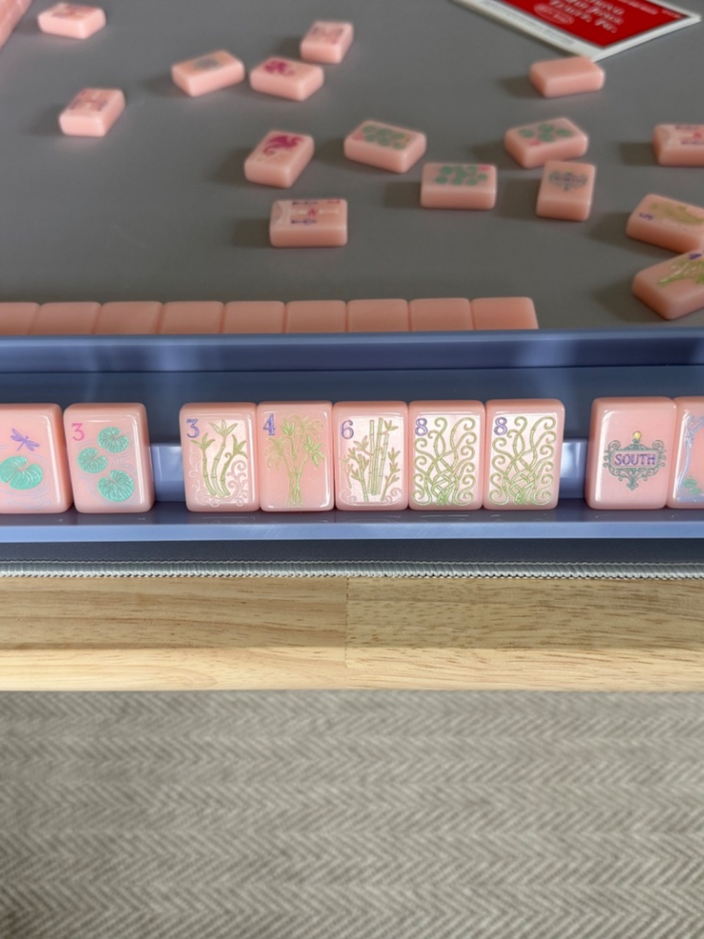 Pink Paris American Mahjong Tile set (new) - Picture 8 of 10